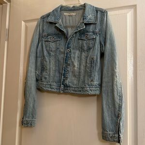 Distressed Ralph Lauren Jean Jacket